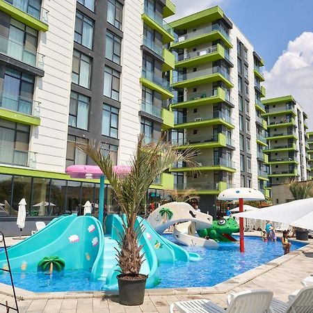 Fancy Apartment In Spa N Pool Beach Resort Mamaia Esterno foto