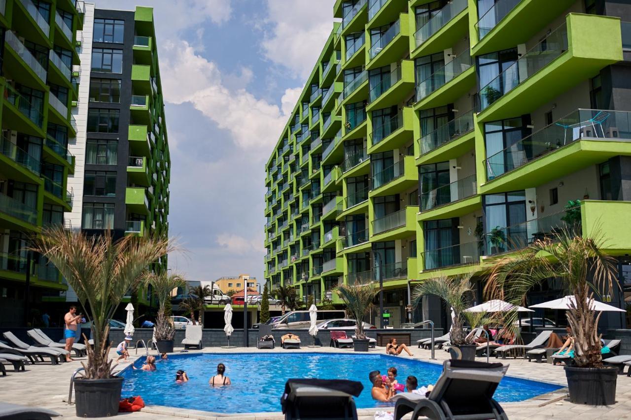Fancy Apartment In Spa N Pool Beach Resort Mamaia Esterno foto
